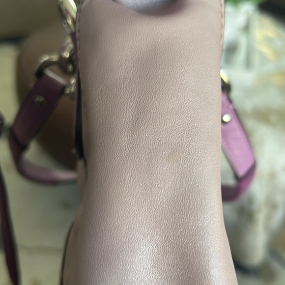 COACH F22510 Kristin Spectator Leather Round Satchel - Picture 14 of 16